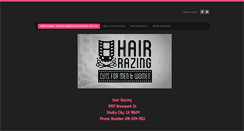 Desktop Screenshot of hair-razing.com